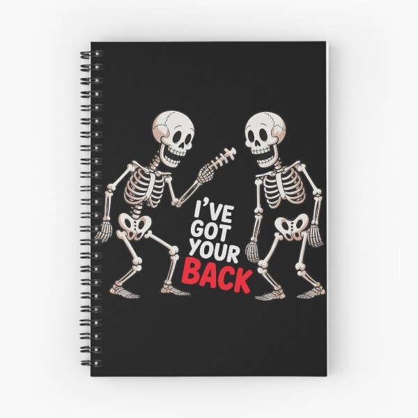 Item preview, Halloween Skeletons Ive Got Your Back designed and sold by PietrzakDesign.