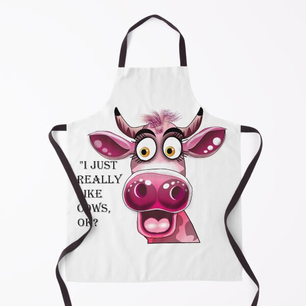 Item preview, I just really Like Cows Ok? designed and sold by Sonia Jones Art.