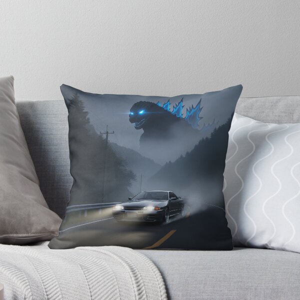 Item preview, R32 Godzilla JDM Nissan Skyline Car Monster Car Scene designed and sold by xthreadcreations.