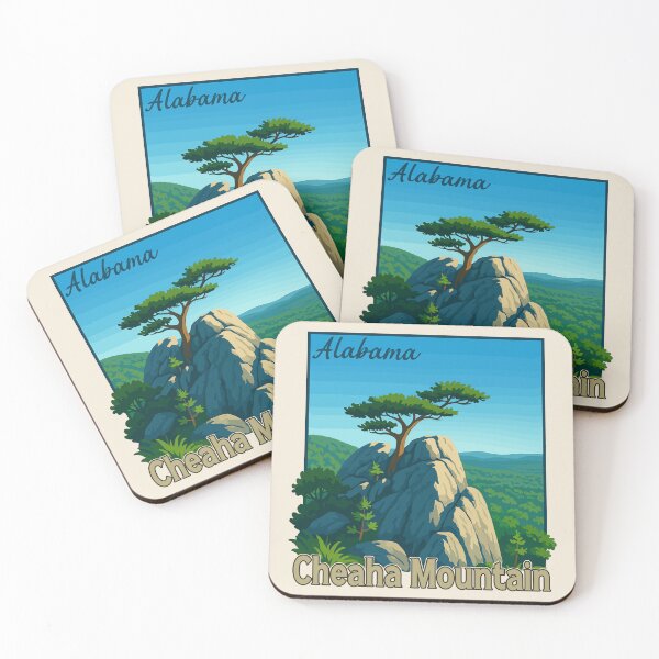 Item preview, Cheaha Mountain Vista – Alabama Vector Landscape designed and sold by Gideon Emmerich.