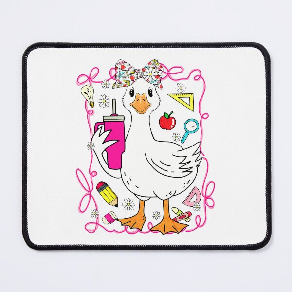 Item preview, Funny Teacher Goose Back to School Cute Goose Holding Tumbler Classroom designed and sold by MotivaChic.