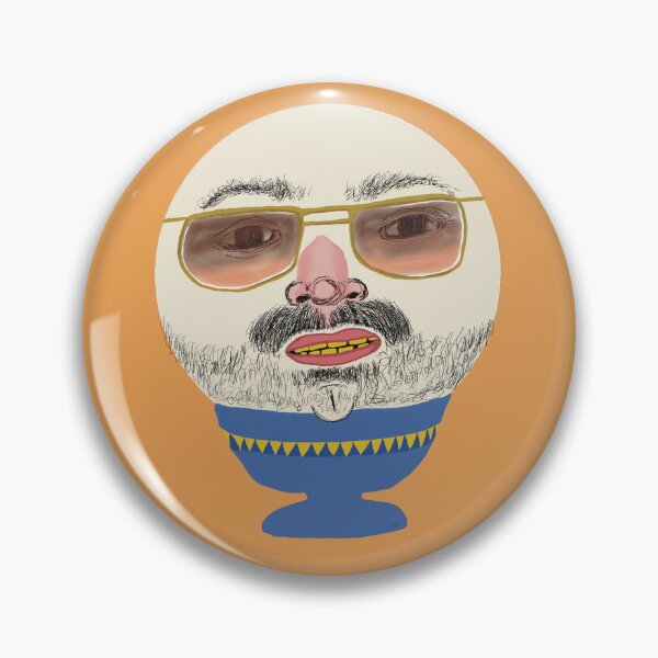 Item preview, Egg face - sunglasses, moustache and stubble designed and sold by Micki Moxie.