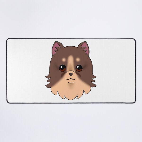 Item preview, Brown Pomeranian Cream Forehead Brows Tear Stains designed and sold by OliRoseArt.
