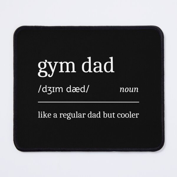 Item preview, Gym Dad Definition Funny Sarcastic Weight Lifting Father designed and sold by StrideSuccess.