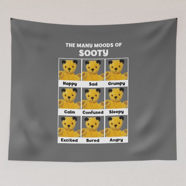 Item preview, The Many Moods Of Sooty designed and sold by All-And-Every.