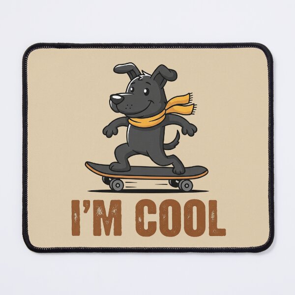 Item preview, Cool Skater Dog Cartoon  designed and sold by dreephic22.