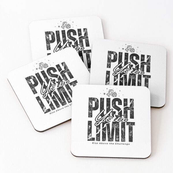 Item preview, Push Your Limit Gym Motivation  designed and sold by Dexro.