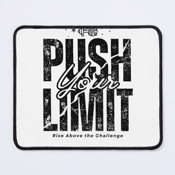 Item preview, Push Your Limit Gym Motivation designed and sold by Dexro.