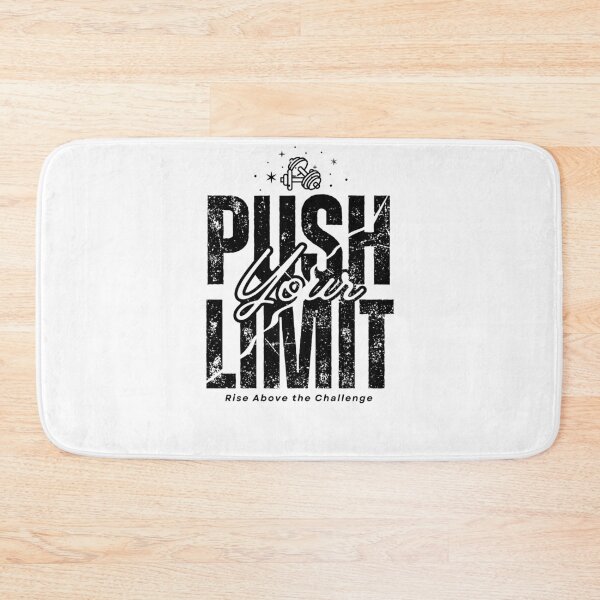 Item preview, Push Your Limit Gym Motivation  designed and sold by Dexro.