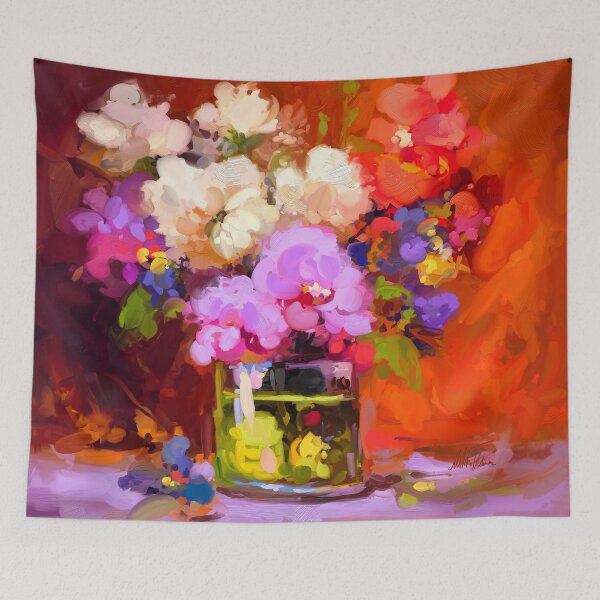 Item preview, Colorful passion, stillife painting designed and sold by Mikko Tyllinen.