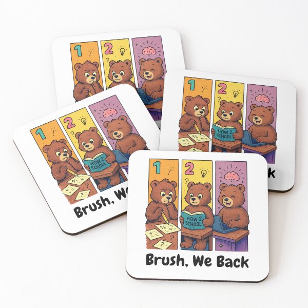 Item preview, Funny Bear Learning School Stages Cute Student Bear Back to School Humor designed and sold by MotivaChic.