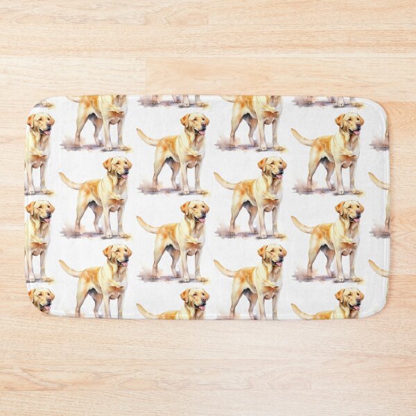 Item preview, Watercolor Yellow Labrador designed and sold by Stained By The Belle.