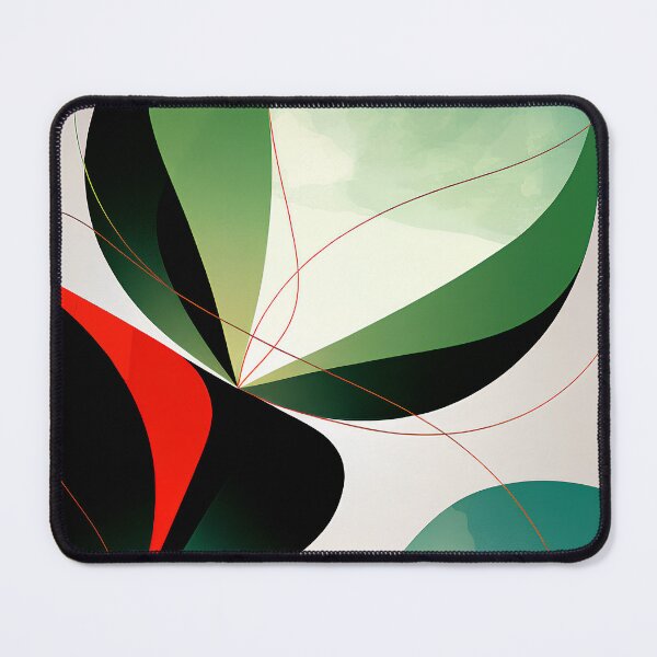 Item preview, Modern Botanical Abstract Art – Fine Nature-Inspired Wall Decorf Organic Resonance – Abstract Watercolor Geometric Art Poster designed and sold by paulo silveira.