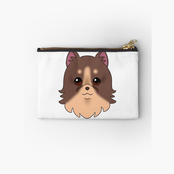 Item preview, Brown Pomeranian Cream Forehead Brows Tear Stains designed and sold by OliRoseArt.