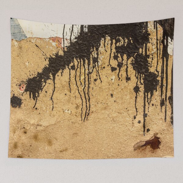 Item preview, brushstroke of black paint on the wall 2 designed and sold by felipequeiroz.