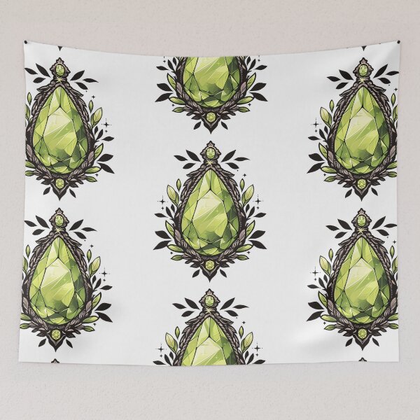 Item preview, Peridot jewels designed and sold by MendaciousMina.