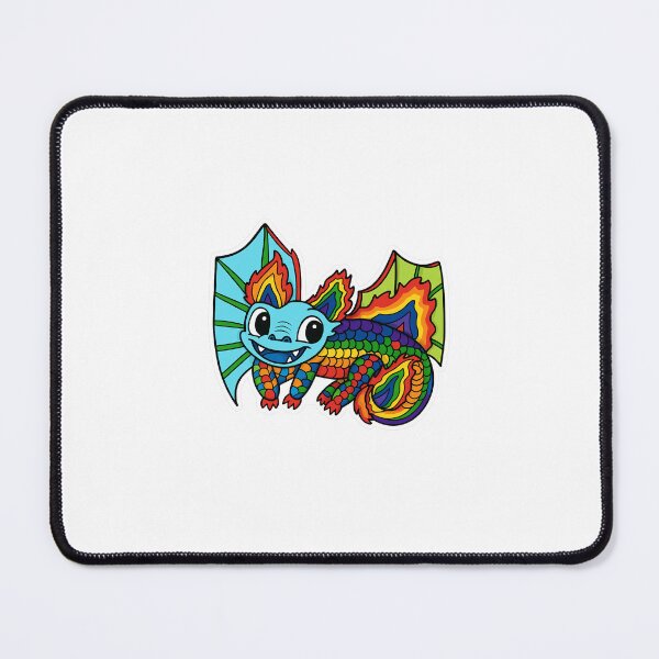 Item preview, Rainbow Fire Dragon designed and sold by Bethany Ever After 92.