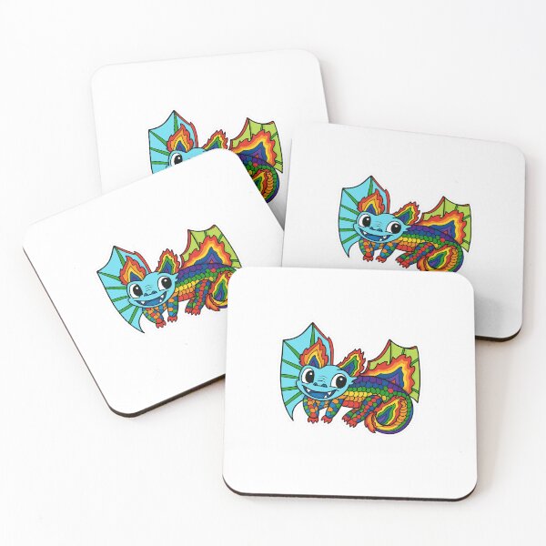 Item preview, Rainbow Fire Dragon designed and sold by Bethany Ever After 92.