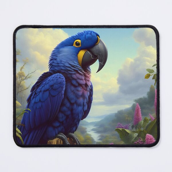 Item preview, Hyacinth Macaw Art #26 | Blue Macaw Lovers designed and sold by ksgraphics222.