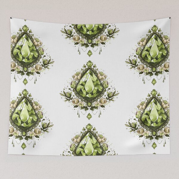 Item preview, Peridot jewels designed and sold by MendaciousMina.