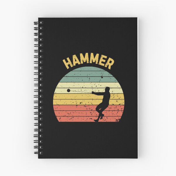 Item preview, Hammer Throw Retro Sunset Thrower Silhouette designed and sold by StrideSuccess.