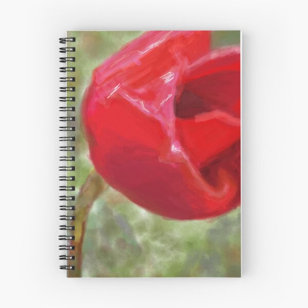 Item preview, Un solo tulipán rojo designed and sold by Rhi-21.