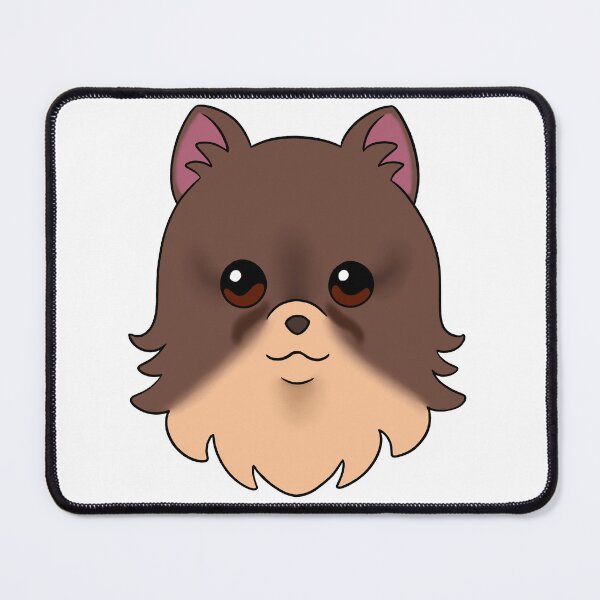 Item preview, Brown Pomeranian Cream Snout Tear Stains designed and sold by OliRoseArt.