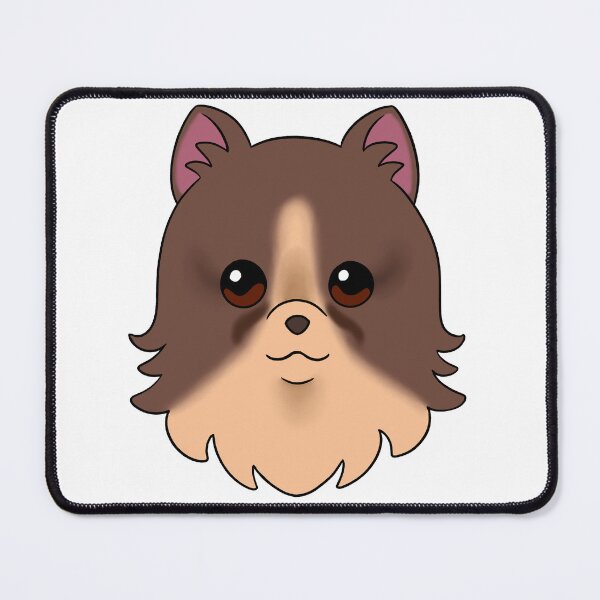 Item preview, Brown Pomeranian Cream Forehead Tear Stains designed and sold by OliRoseArt.