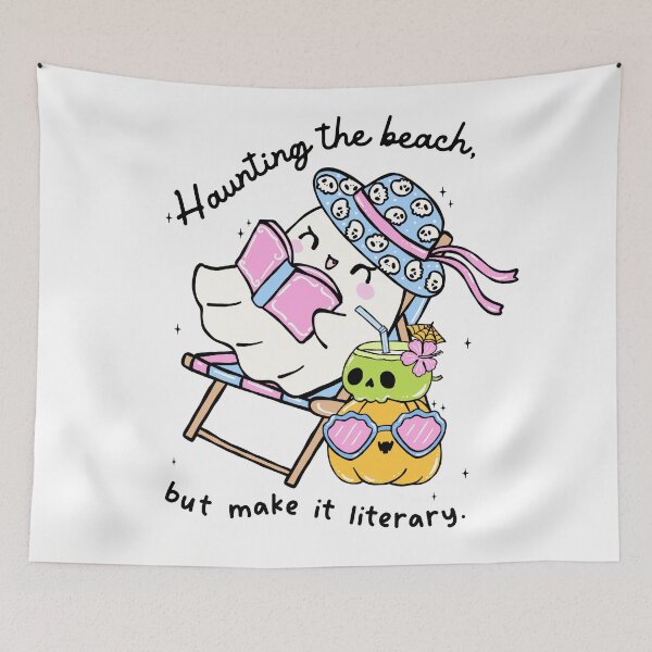 Item preview, Haunting the Beach Book Lover  designed and sold by Retr0Tshirts.