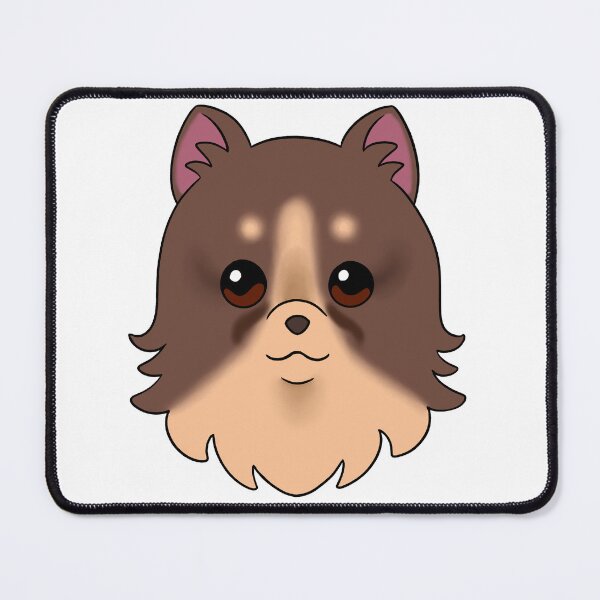 Item preview, Brown Pomeranian Cream Forehead Brows Tear Stains designed and sold by OliRoseArt.