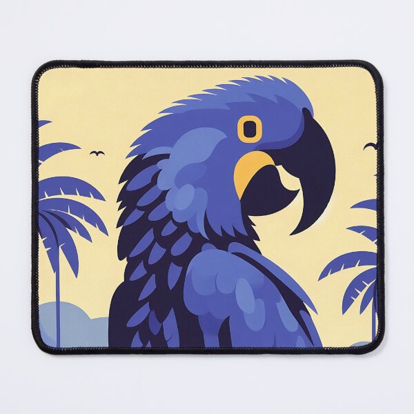 Item preview, Hyacinth Macaw Art #27 | Blue Macaw Lovers designed and sold by ksgraphics222.
