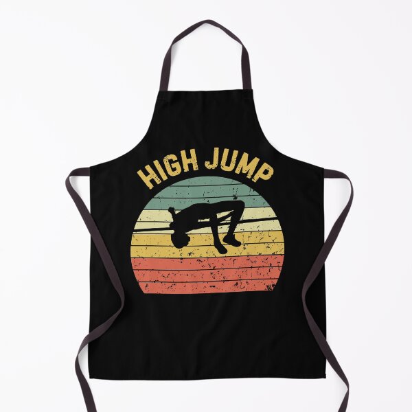 Item preview, High Jump Retro Sunset High Jumper Silhouette designed and sold by StrideSuccess.