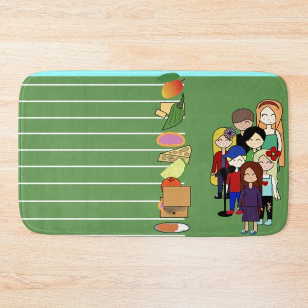 Item preview, Race with lots of different foods designed and sold by GooglyEyes-.