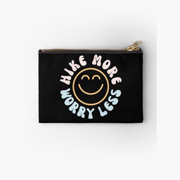 Item preview, Hike More Worry Less Motivational Hiking Funny Hiker designed and sold by StrideSuccess.