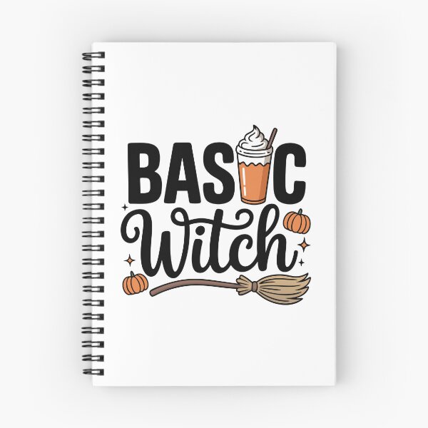 Item preview, Basic Witch Aesthetic Halloween Coffee Lover designed and sold by Retr0Tshirts.