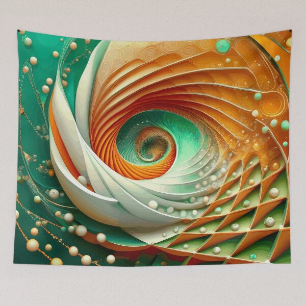 Item preview, Colorful Abstract Art 121 designed and sold by Vicky Brago-Mitchell®.