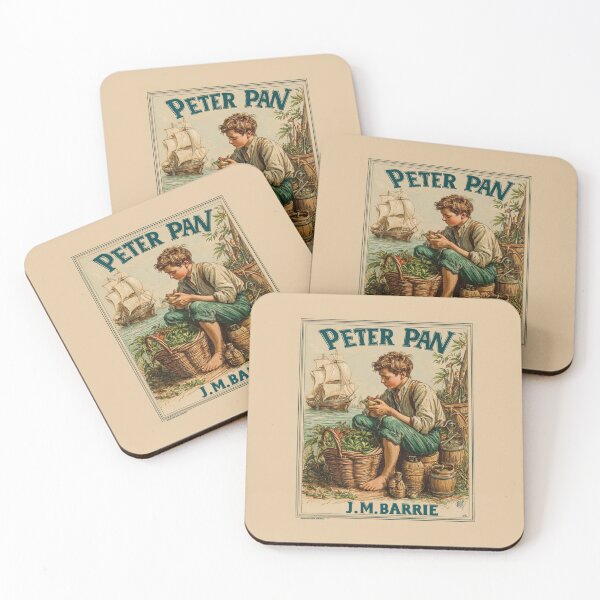 Item preview, A Vintage Poster of Peter Pan - J.M.Barrie  designed and sold by GoodOldVintage.