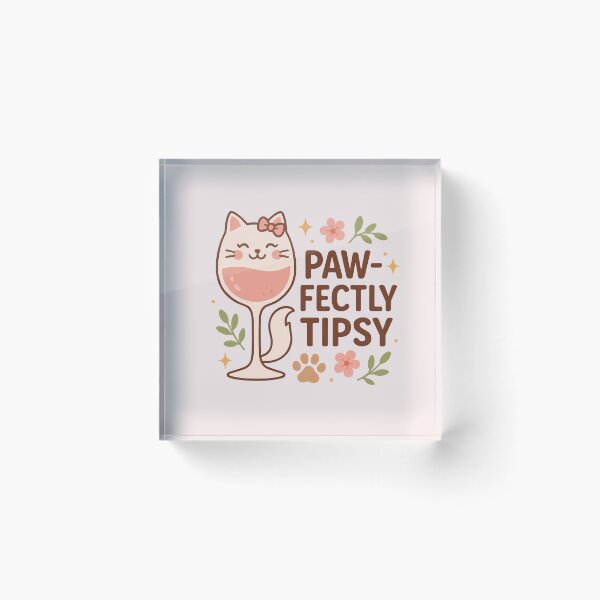 Item preview, Paw Fectly Tipsy designed and sold by 93-Store.