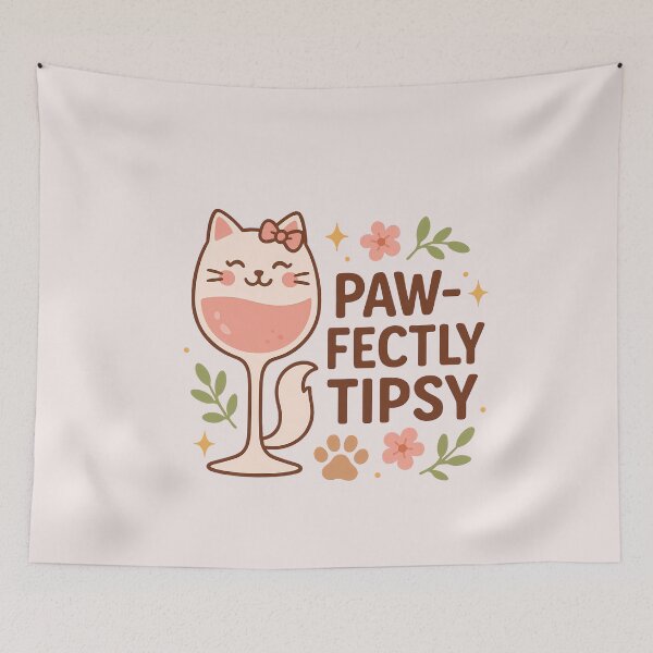 Item preview, Paw Fectly Tipsy designed and sold by 93-Store.
