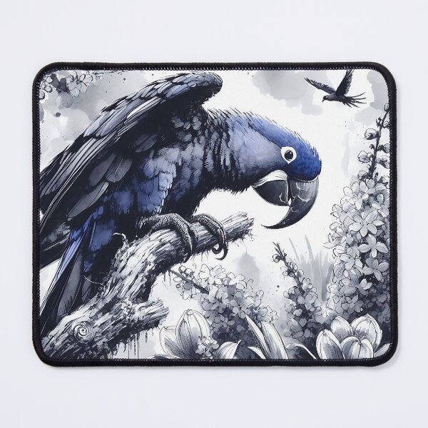 Item preview, Hyacinth Macaw Art #30 | Blue Macaw Lovers designed and sold by ksgraphics222.