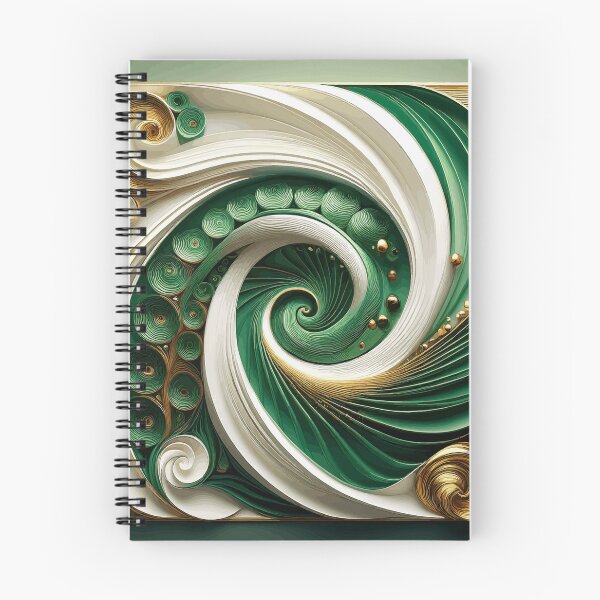 Item preview, Colorful Abstract Fibonacci Art 167 designed and sold by Vicky Brago-Mitchell®.