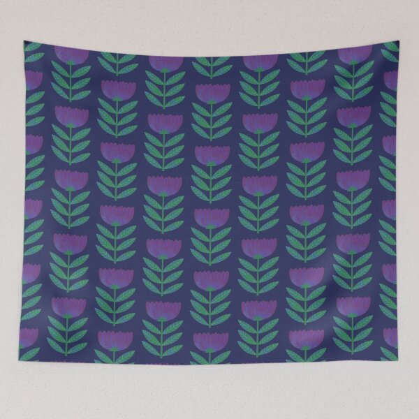 Item preview, A Beautiful Tall Majestic Purple and Blue Tulip designed and sold by Yulia Saraswati.