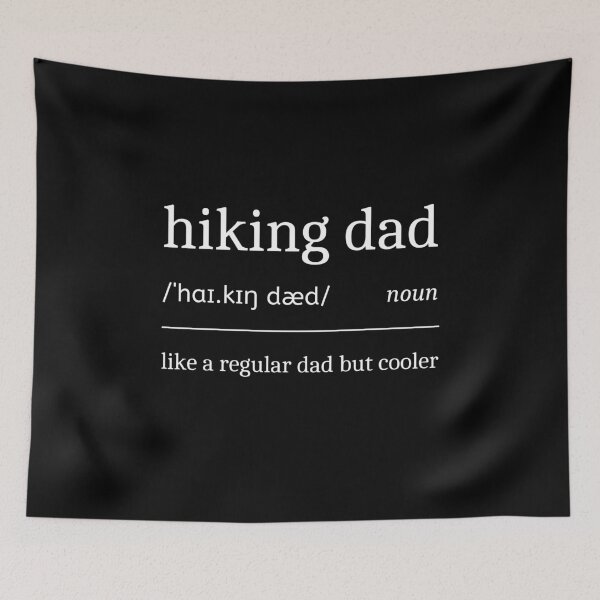 Item preview, Hiking Dad Definition Funny Sarcastic Hiker Father designed and sold by StrideSuccess.