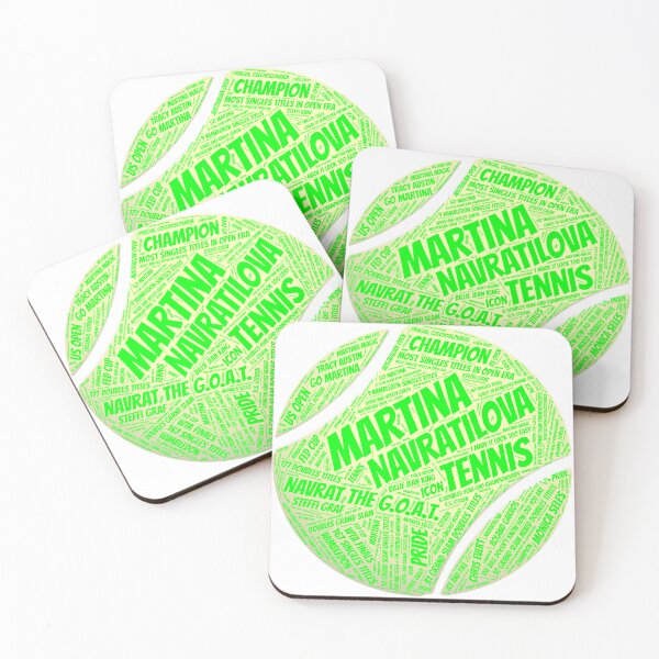 Item preview,  Martina Navratilova - The Icon Collection designed and sold by QuotablesGeek.