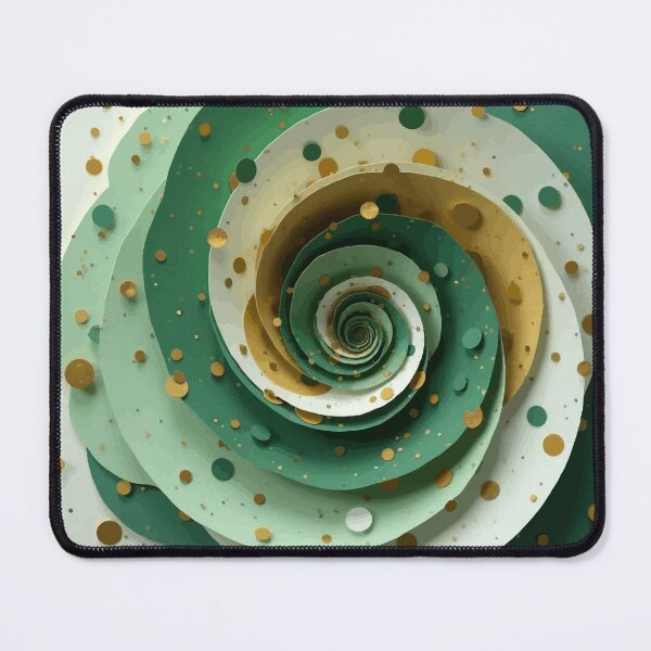 Item preview, Colorful Abstract Fibonacci Art 199 designed and sold by Vicky Brago-Mitchell®.