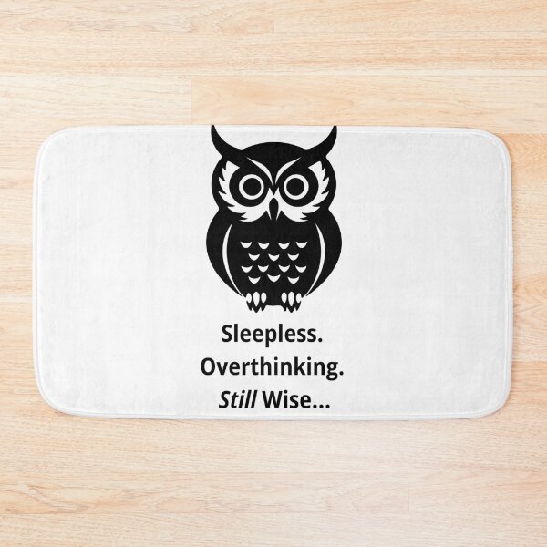 Item preview, Overthinking Owl – Still Wise designed and sold by Teenomix.