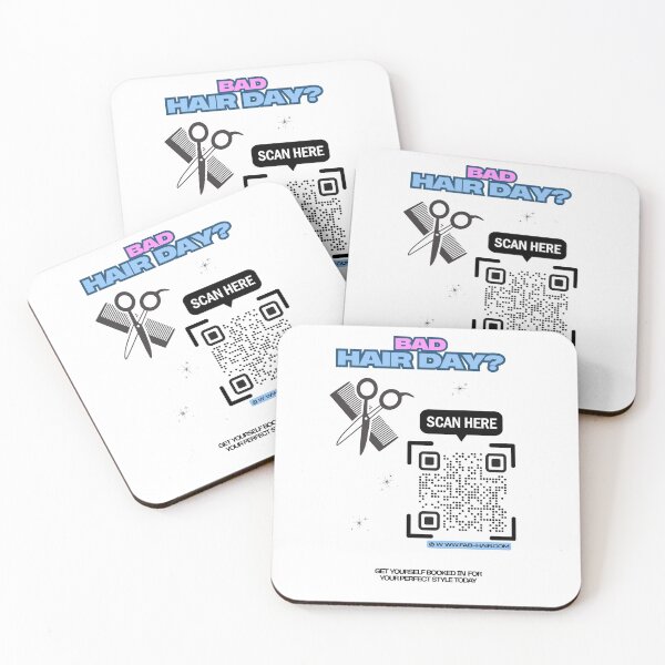 Item preview, Hairdresser QRCode Lead Gen Designs designed and sold by CRMServicesUK.