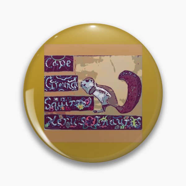 Item preview, Cape Ground Squirrel Painted Felt on Wood Project designed and sold by Jonathan's Nature Crafts.