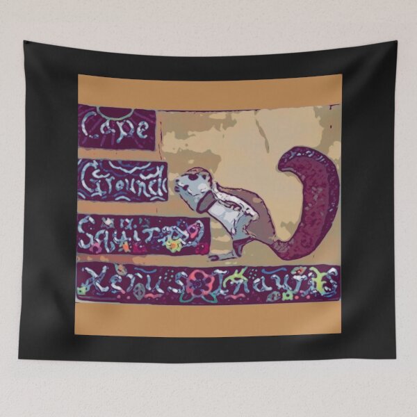 Item preview, Cape Ground Squirrel Painted Felt on Wood Project designed and sold by Jonathan's Nature Crafts.