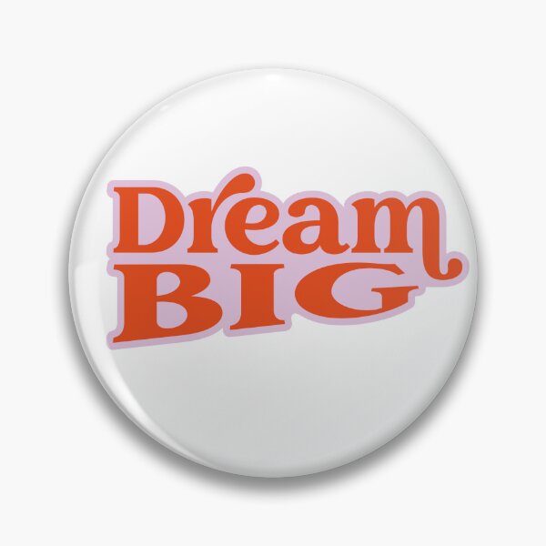 Item preview, Dream Big ✨ Retro Sticker with Big Energy & Vintage Vibes designed and sold by NOMADIC ART.